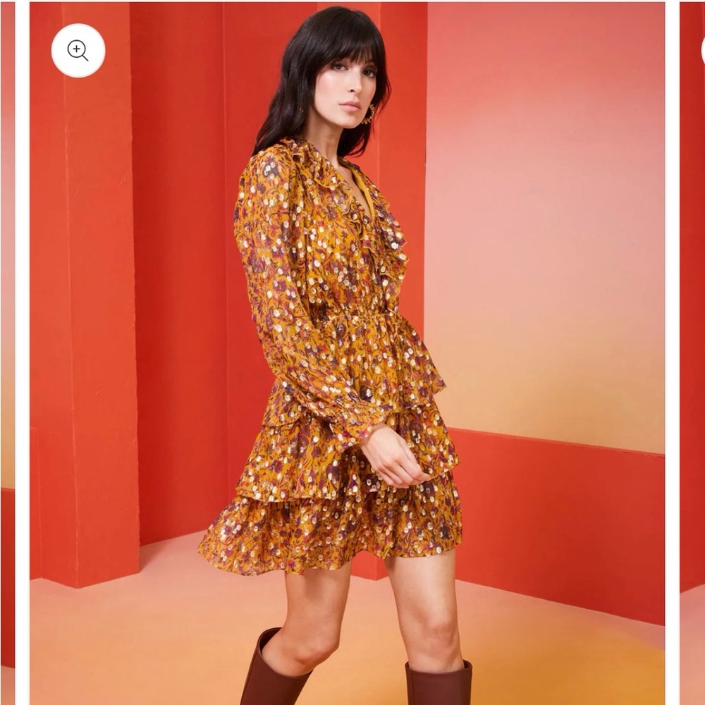 Marie Oliver Una Dress Marigold Harvest